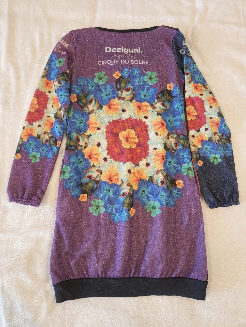 NWT Desigual Cirque Du Soleil Girls Tunic/Dress Size 9/10